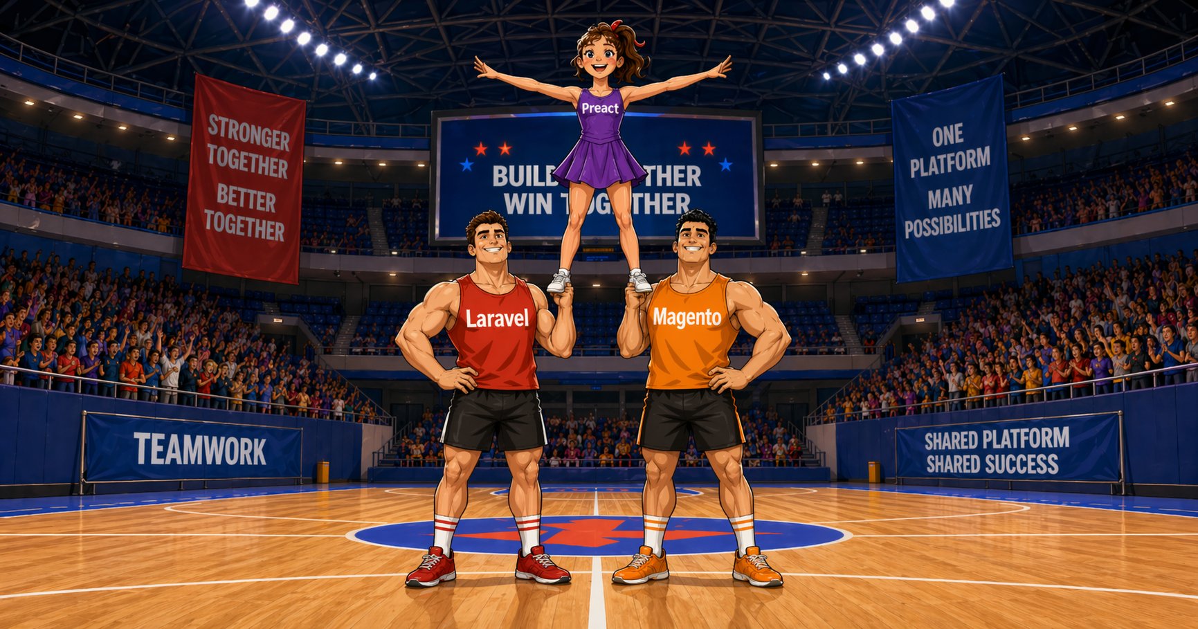 One Nav, Two Stacks: A Microfrontend Between Magento and Laravel Without Replatforming