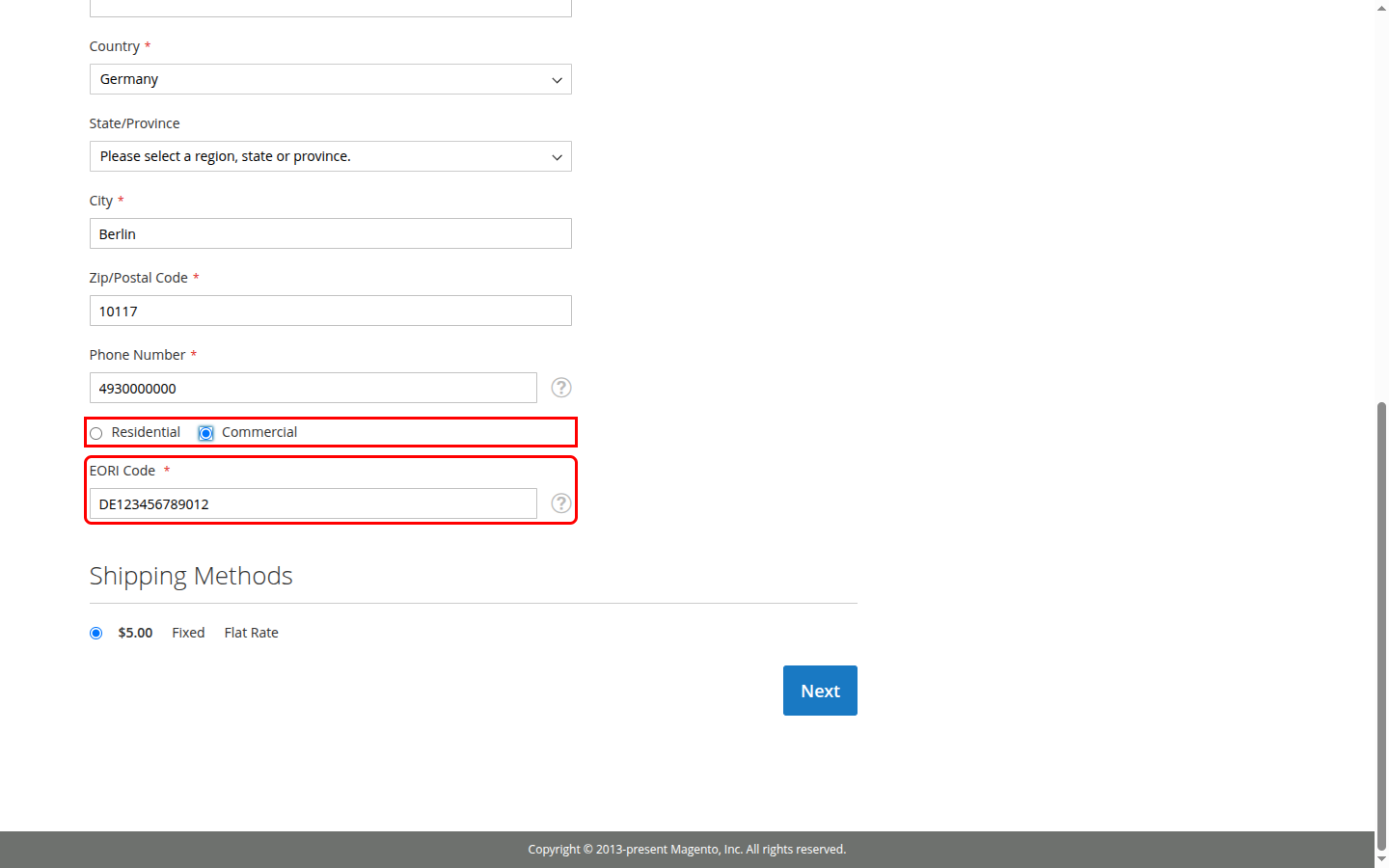 Checkout Tax ID Fields screenshot 6