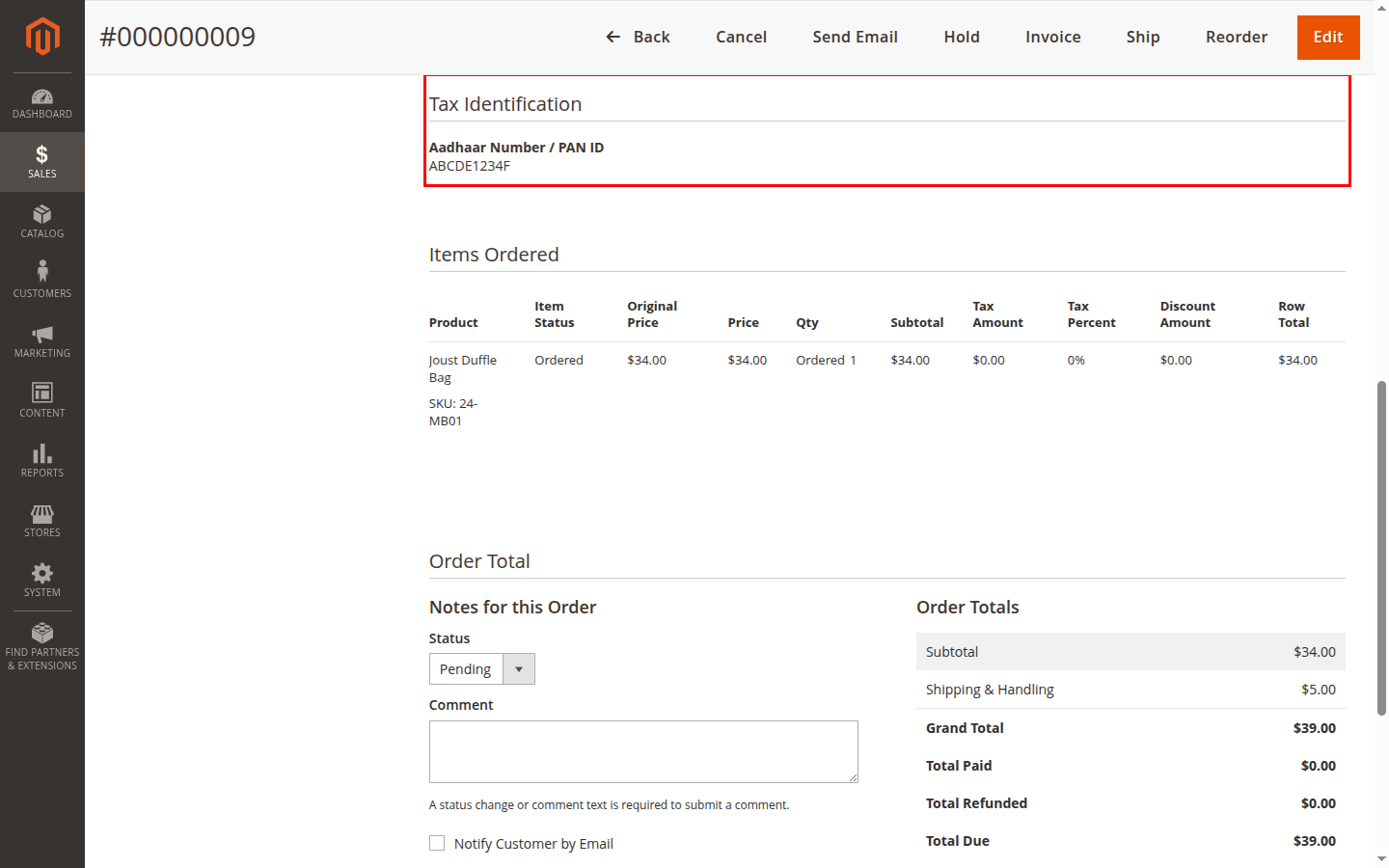 Checkout Tax ID Fields screenshot 8