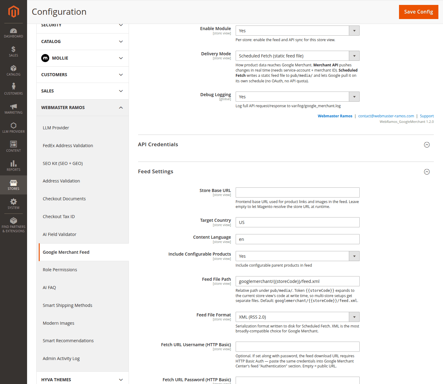 Google Merchant Feed screenshot 3