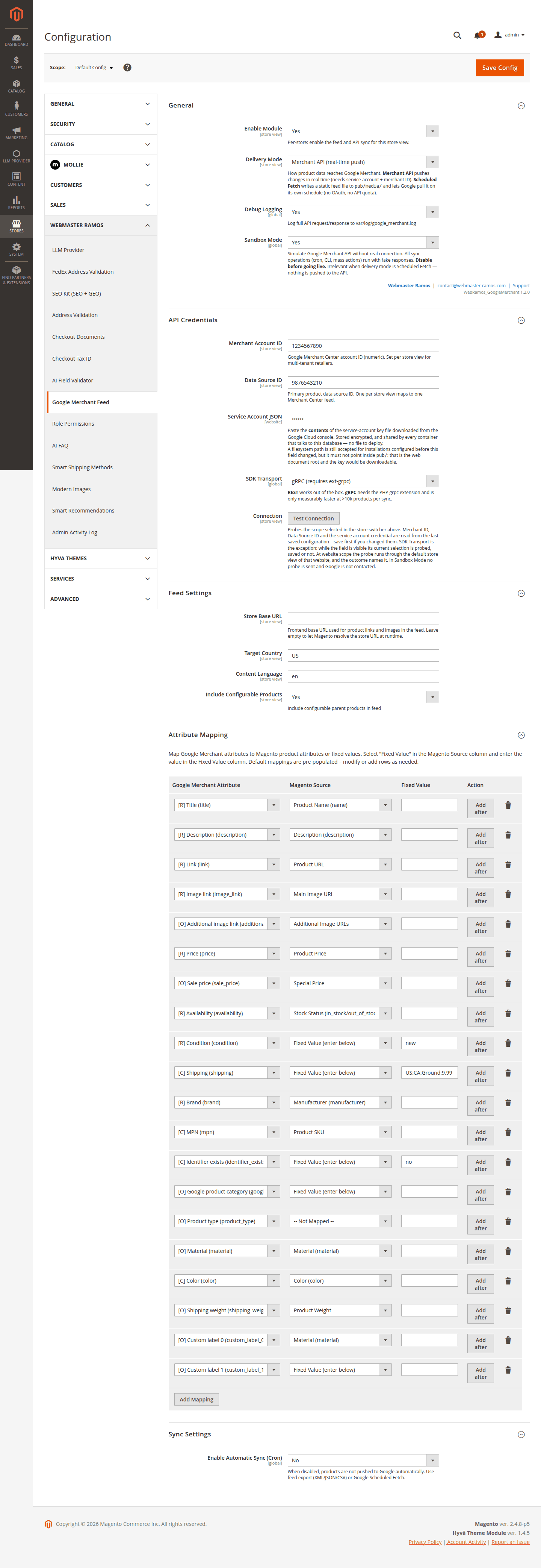Google Merchant Feed screenshot 11