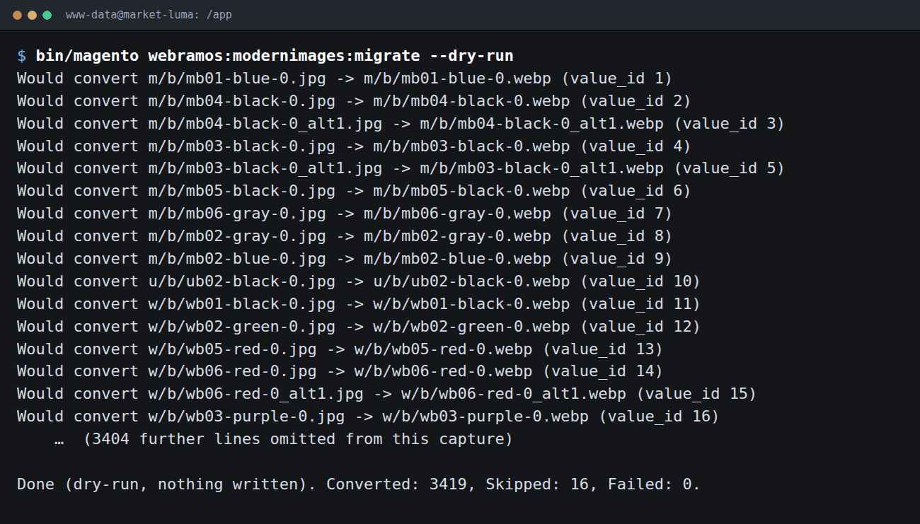 WebP & AVIF Product Images screenshot 5