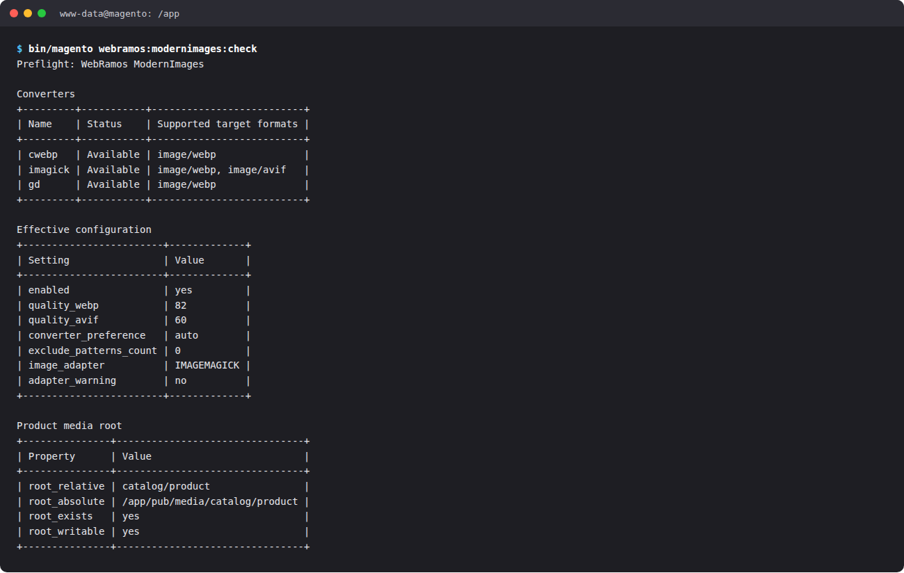 WebP & AVIF Product Images screenshot 2