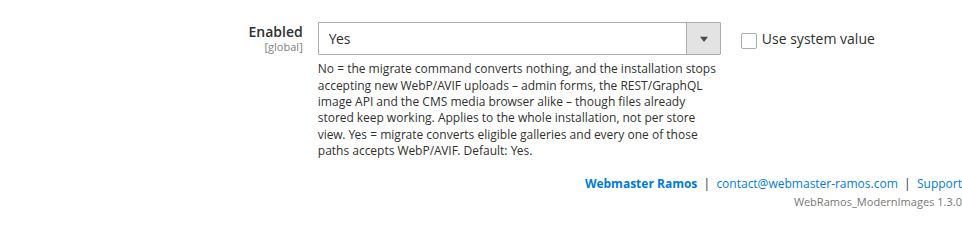 WebP & AVIF Product Images screenshot 3