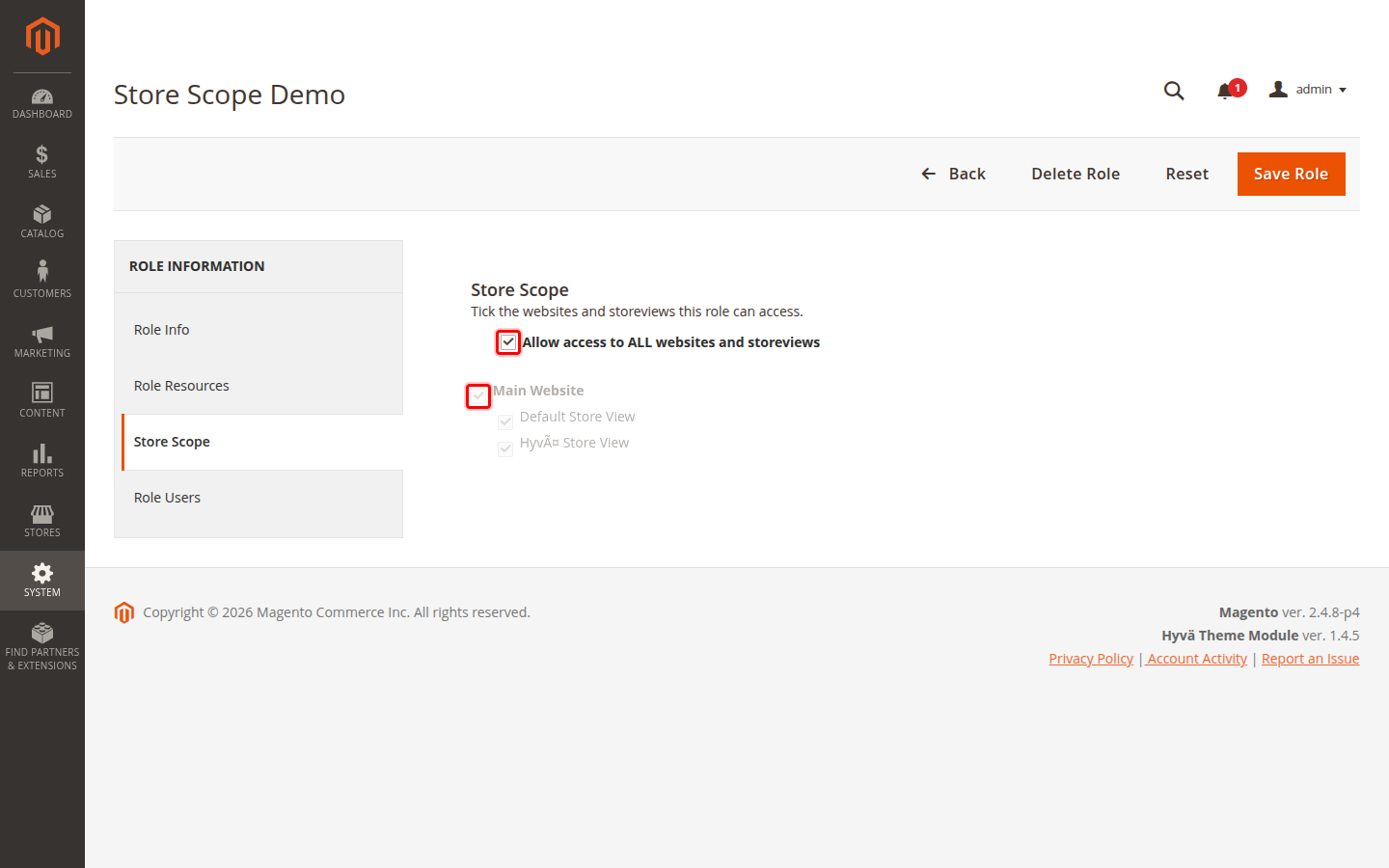 Admin Role Access Control screenshot 4