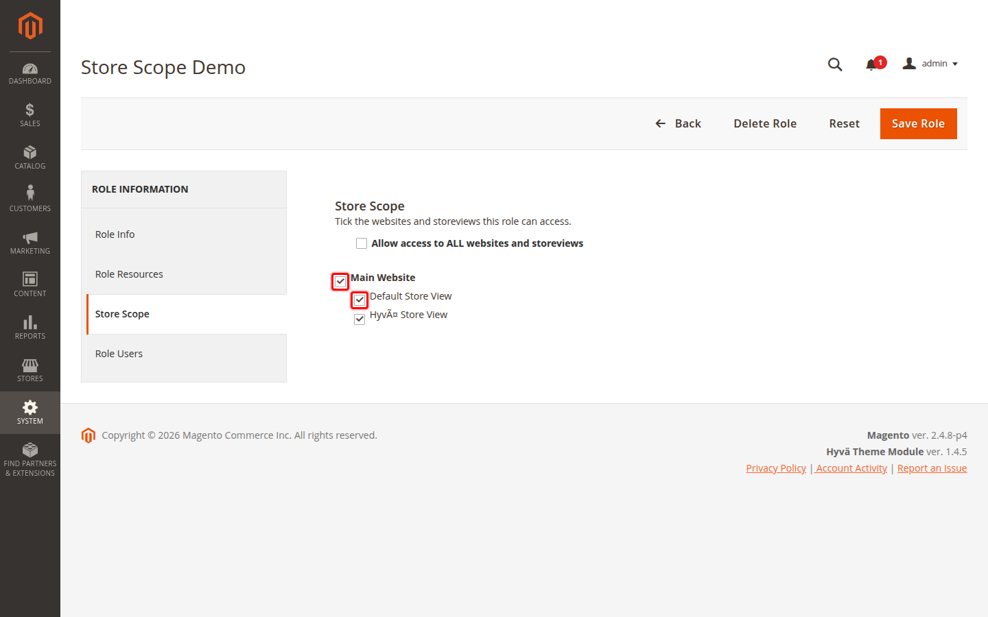 Admin Role Access Control screenshot 3