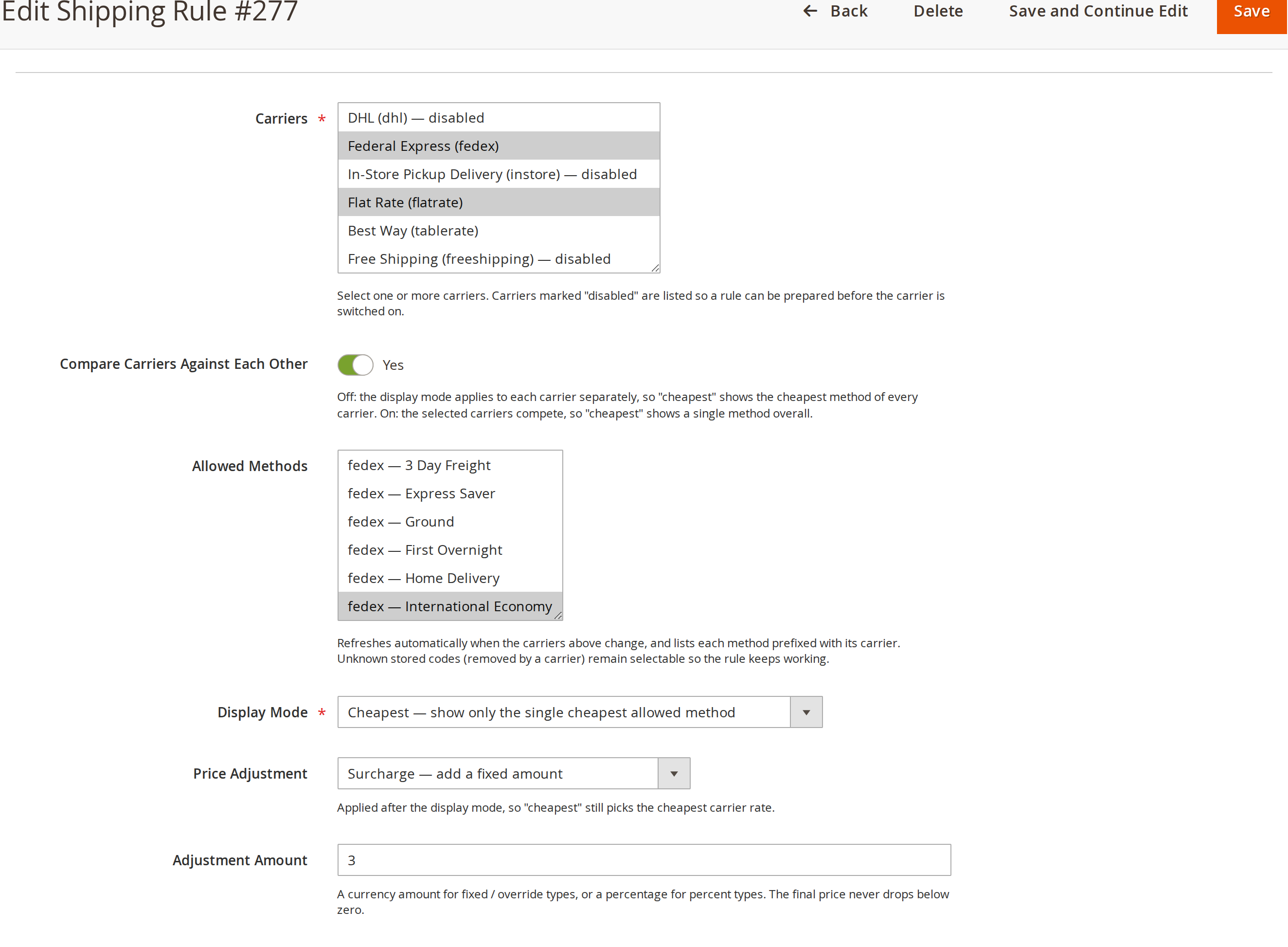 Smart Shipping Method Rules screenshot 8