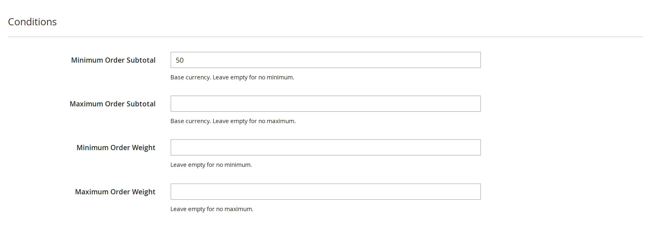 Smart Shipping Method Rules screenshot 9