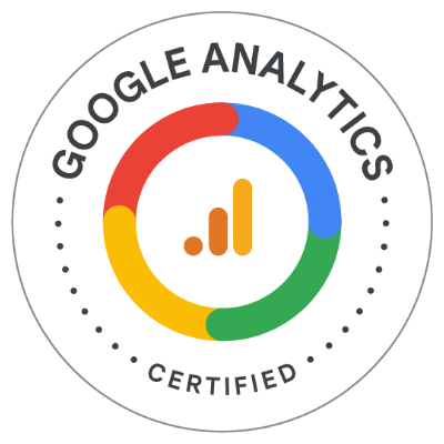 Google Analytics 4 Certification badge